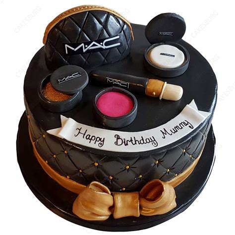 I managed to chance upon cat and the fiddle, saw the fickle feline 2.0 and thought it was the ideal cake to get due to the different flavors and everybody could try all of them. MAC Make Up Cake #3 - CAKESBURG Online Premium Cake Shop