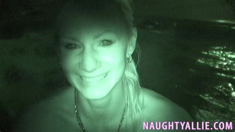 Hot Tub Action In Night Vision From Hot Tub Action In Night Vision By Naughtyallie Hotmovies