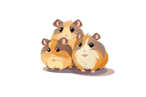 1 Cartoon Cute Hamsters Png Designs And Graphics