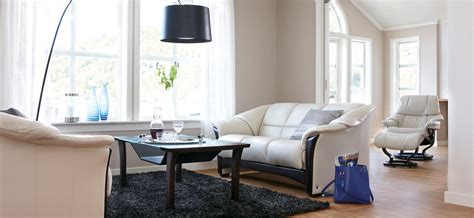 Your next stressless chair or sofa comes in more than 140 vibrant colors! Ekornes Oslo Sofa - The Century House - Madison, WI