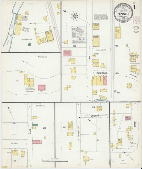 Image Of Sanborn Fire Insurance Map From Tazewell Tazewell County