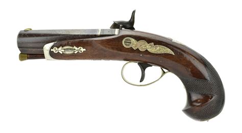 Excellent Large Henry Deringer Pistol For Sale