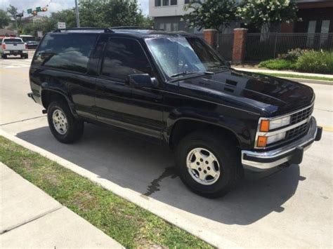 Clean Stock 1992 Chevy 2 Door Full Sz Blazer Tahoe 2 Door Z71 K15 4x4 4