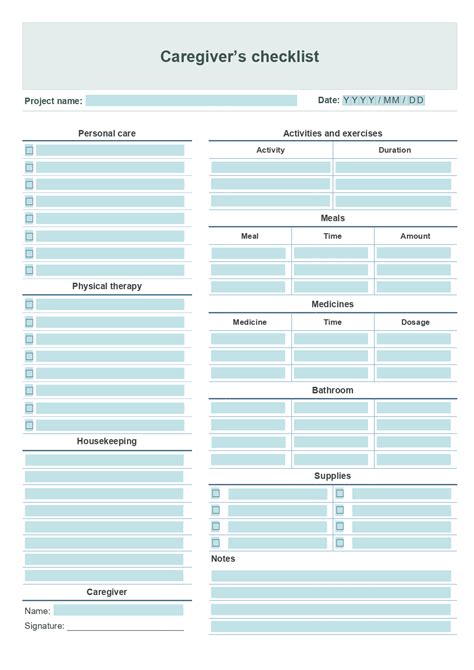 Home Health Aide Duties Checklist Review Home Co