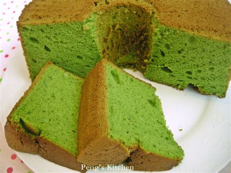 Order with seamless to support your local restaurants! Peng's Kitchen: Green Tea Chiffon Cake
