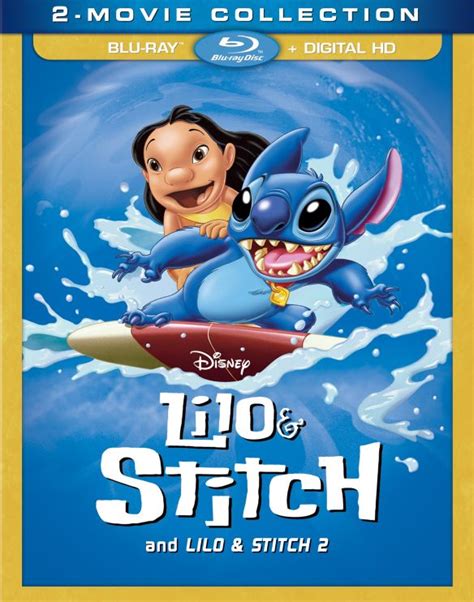 Lilo And Stitch 2 Movie Collection Blu Ray 2 Discs International