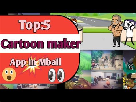 Top Cartoon Video Maker App In Mobail D Animation App In Mobail