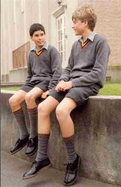 Figure 1 These New Zealand Boys Wears Parially Paterned Knee Socks