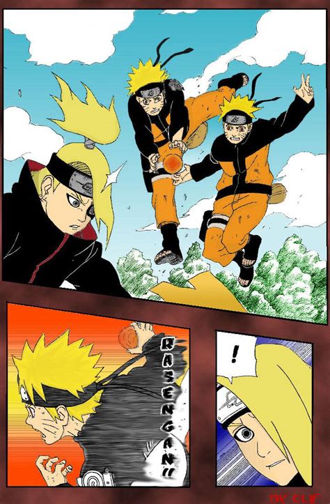 Naruto The Way Of Naruto Naruto Vs Deidara De Clif