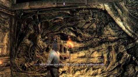 He moves over to inspect it, taking several moments to fully identify it. Skyrim: Alduin's Wall - Tajemství Alduinovy zdi - Puzzle ...