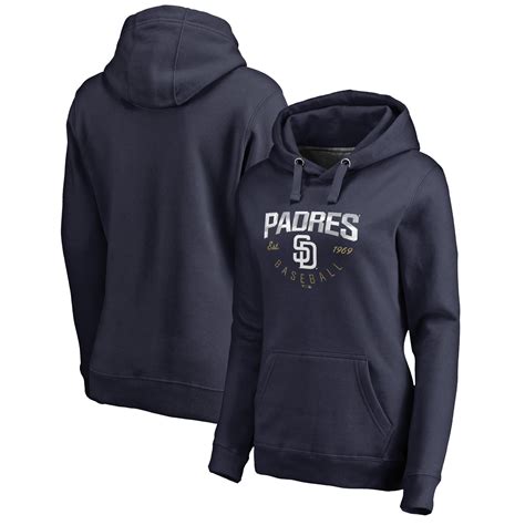 San Diego Padres Fanatics Branded Womens Live For It Pullover Hoodie