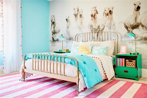 Cama vintage bright painted furniture painted beds painted wood jenny lind bed girls bedroom bedroom decor bedroom ideas neon bedroom. Design Reveal: Equestrian-Inspired Tween Room - Project ...