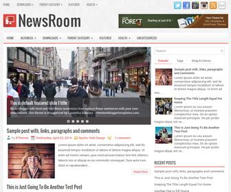 NewsRoom Blogger Template | Blogger Templates 2021