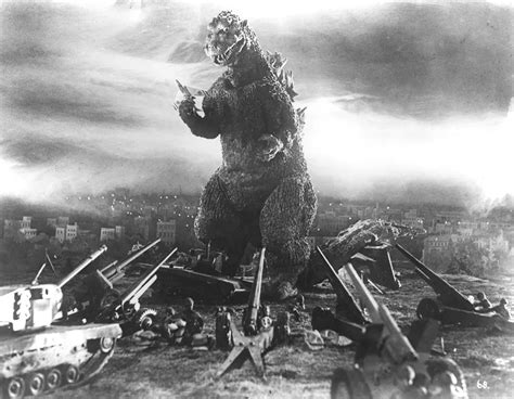 Fascinating Behind The Scenes Photos From The Making Of The First Godzilla Movie Rare