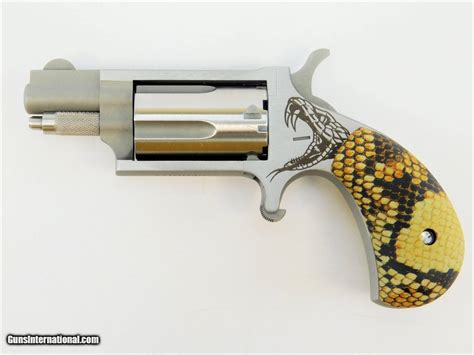 Naa Mini Revolver 22 Wmr 1125 Snake Grip Naa 22ms Gst Sg