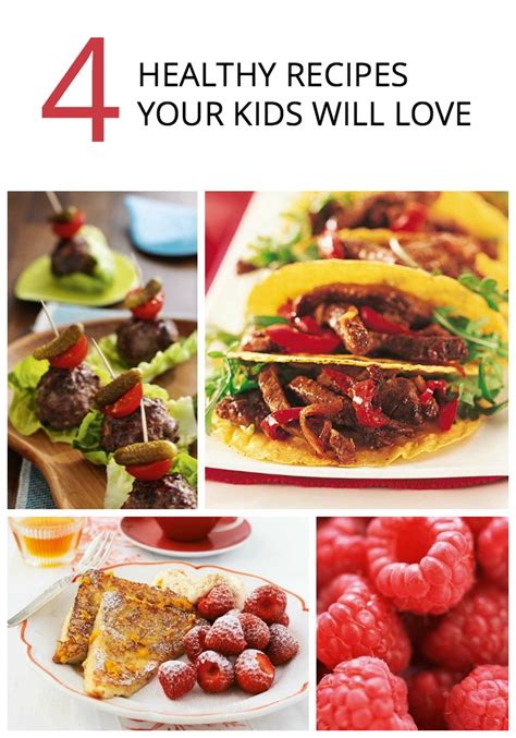 4 Healthy Recipes For Kids