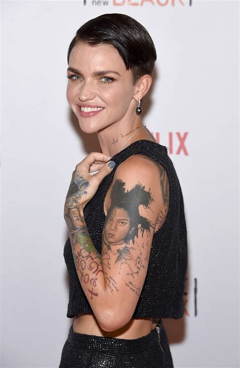 Ruby Rose NAKED See OITNB Star Posing Nude With Long Blonde Hair