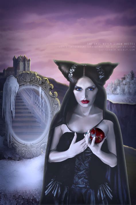 Evil Witch Of Snow White By Aatmahira On Deviantart