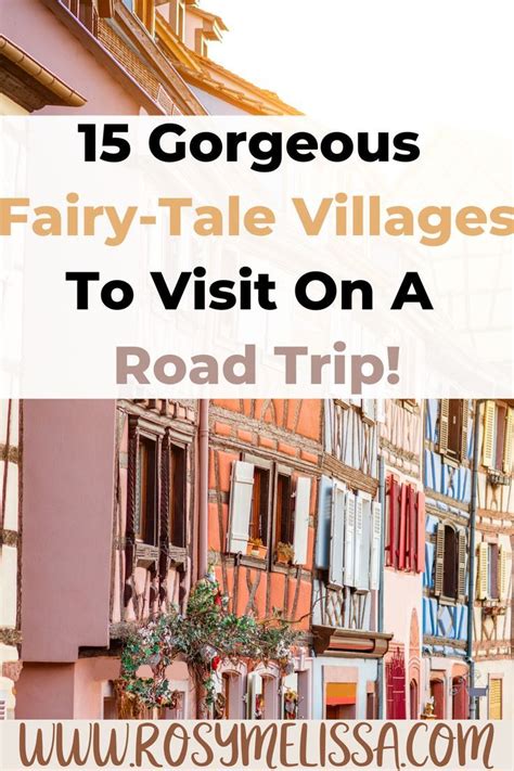 The Top 15 Postcard Fairy Tale Villages In The World Fairy Tales