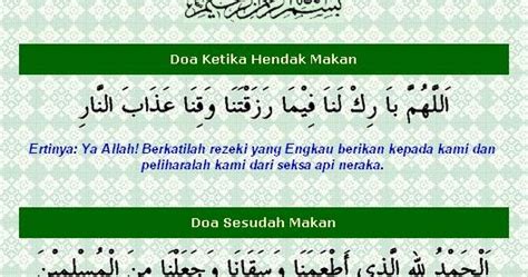 Learn more and try out our top tips for stress avoidance and management. Doa-Doa Hidupku: DOA SEBELUM DAN SELEPAS MAKAN