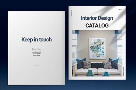 Interior Design Catalog Template Design Template Place