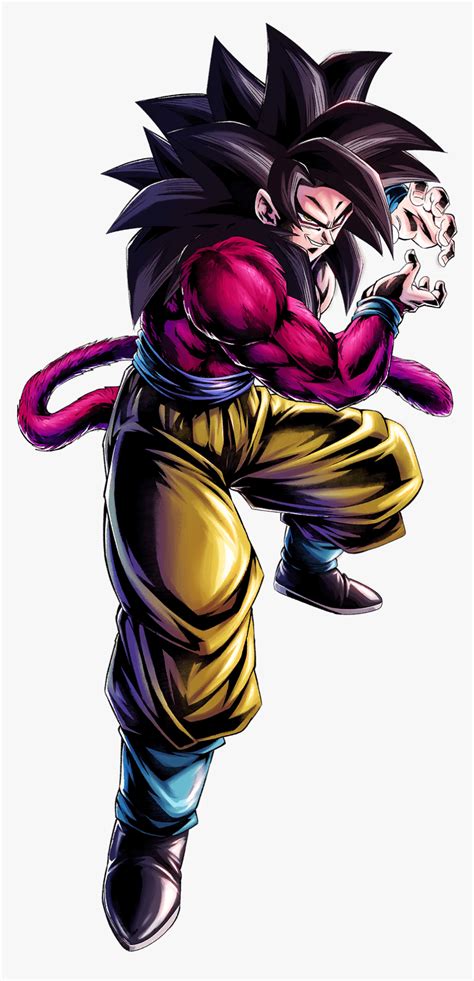 Super Saiyan 4 Goku Dragon Ball Legends Hd Png Download Is Free