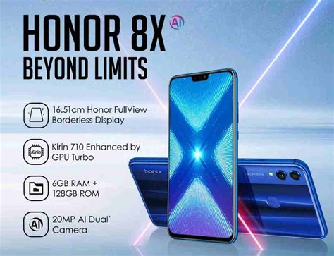 Honor 8x With Huge Display Launched In India Price Starting Rs 14999