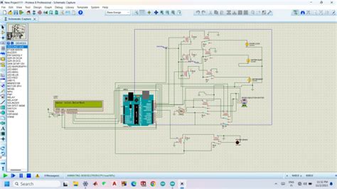 Do Proteus Simulation And Design Arduino Programming Circuit By