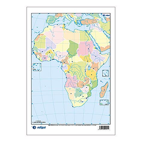 Mapa Mudo Africa Mapa De Rios