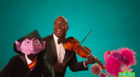 Terry Crews Flexes His Artistic Muscle On Sesame Street