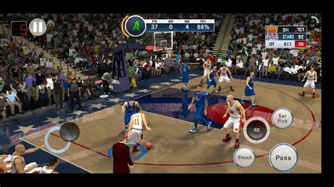 Nba 2k19 Android My Career Defeat Stars Youtube