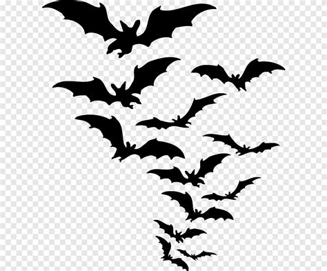 Black Bats Flying Illustration Bat Bat Png Pngegg