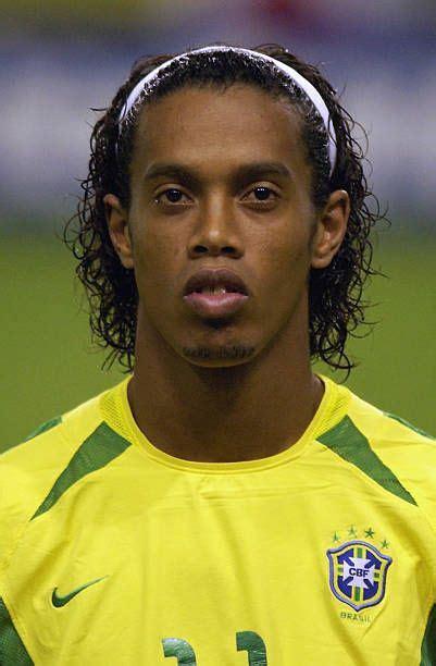 Portret Ronaldinho Z Brazylii Przed Finałami Mistrzostw Świata Fifa