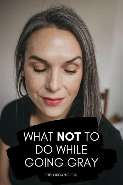 Heres What Not To Do While Going Gray Naturally Blonde Hair Going