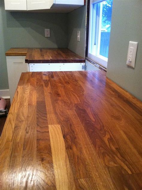 To get the look, i bought the numerar wooden counter tops (in birch). Thinking about installing a butcher block IKEA countertop ...