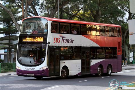 The fares for travelling on a feeder bus are incorporated in your overall ticket price. SBS Transit Feeder Bus Service 240A | Land Transport Guru