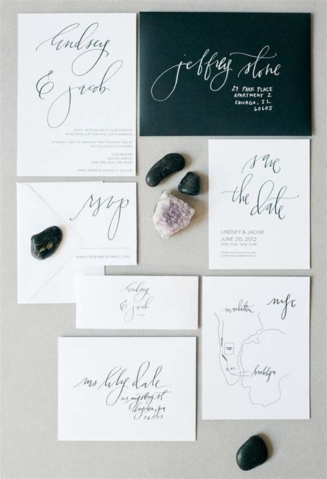 Diy Calligraphy Wedding Stationery Starter Kit