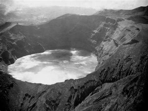 La soufriere volcano erupts on the eastern caribbean island of st. 'Lake in the Crater of the Volcano on Mount Soufriere in ...