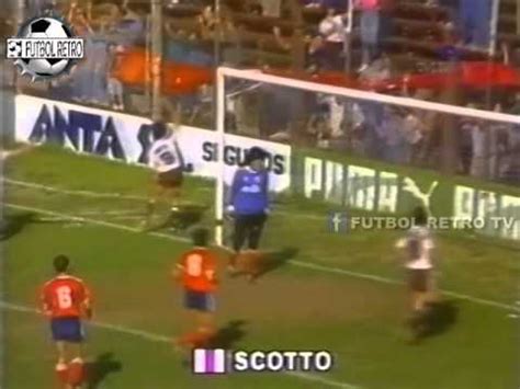 Sarmiento lo ganó sobre el. Platense 3 vs Independiente 1 APERTURA 1990 Sponton ...