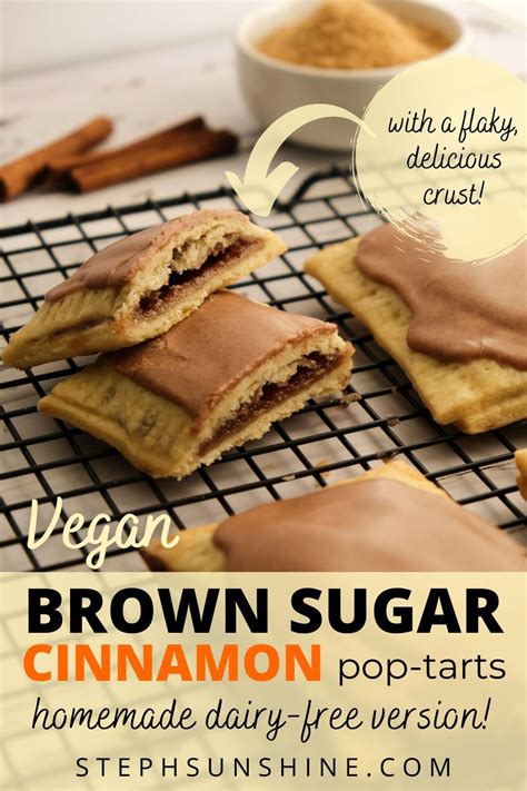 Vegan Brown Sugar And Cinnamon Pop Tarts Recipe Vegan Baking