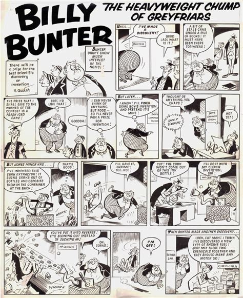 Billy Bunter Complete Story In Charlo Ramóns Reg Parlett Comic Art