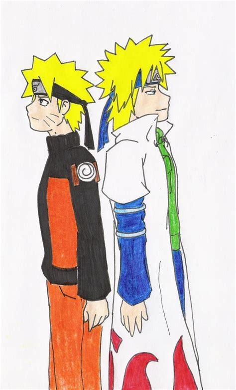 Naruto And Minato By Vanyahani On Deviantart