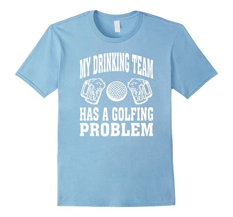 Funny Golf Shirt My Drinking Team Has A Golfing Problem Vaci Vaciuk