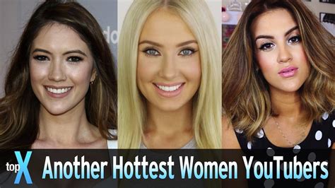 Another Top 10 Hottest Women YouTubers TopX WatchMojo Com