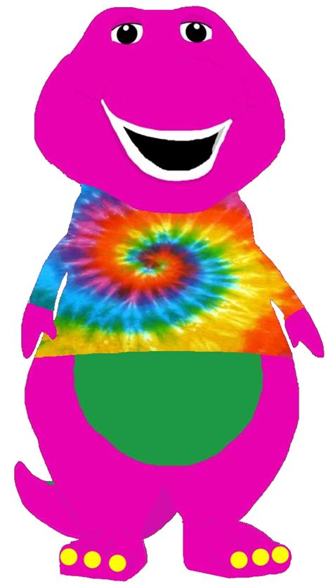 Barney With His Rainbow Shirt By Brandontu1998 Peaceful Places Elmo