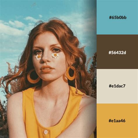 14 Best 70s Color Palettes With Hex Codes Included Vintage Colour