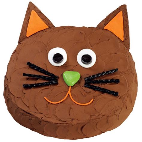 Black Cat Cake Halloween Cakes Recipe Birthday Cake For Cat Cat