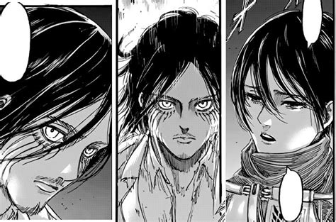 Ehren, together with her foster sister mikasa, decides to enter the. Kaya on Twitter: "Chapter 101 is out! And I have to say # ...