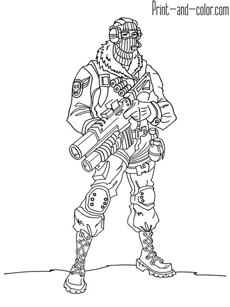 Fortnite battle royale is a survival game. Fortnite coloring pages | Print and Color.com