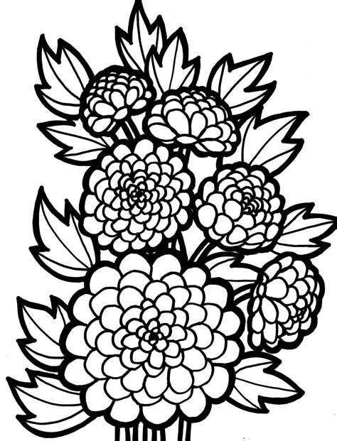 Coloriage Fleur Coloring Pages My XXX Hot Girl